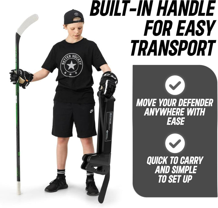 Better Hockey Extreme Pro Defender - Stickhandling Trainer - Versatile Training Aid for Skills and P