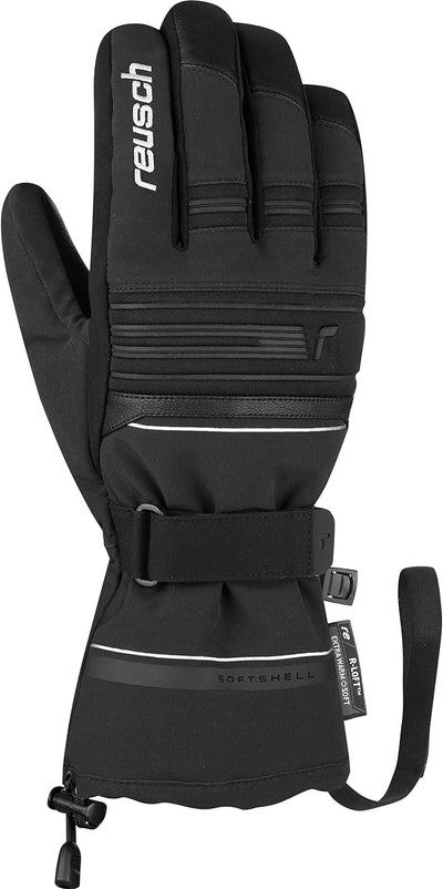 Reusch Damen Kondor R-tex extra Warmer, wasserdichter und atmungsaktiver Skihandschuh 7.5 Schwarz, 7