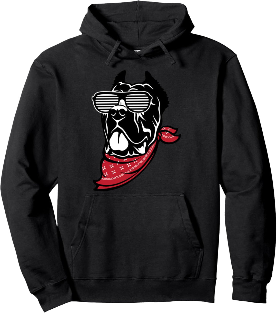 Cane Corso Face Shutter Glasses Gift Pullover Hoodie