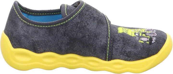 Superfit Jungen Bubble Hausschuh 33 EU Grau Mehrfarbig 2000, 33 EU Grau Mehrfarbig 2000