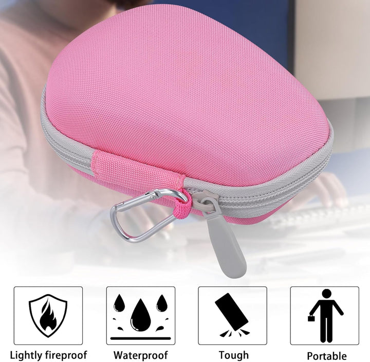 co2CREA Hart Schutz Hülle Etui Tasche für Logitech MX Master 4 /Master 3 /Master 3S Kabellose Maus,(