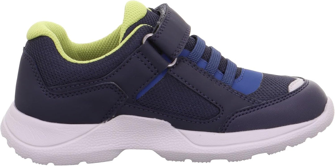 Superfit Jungen Rush Sneaker 23 EU Blau Hellgrün 8000, 23 EU Blau Hellgrün 8000