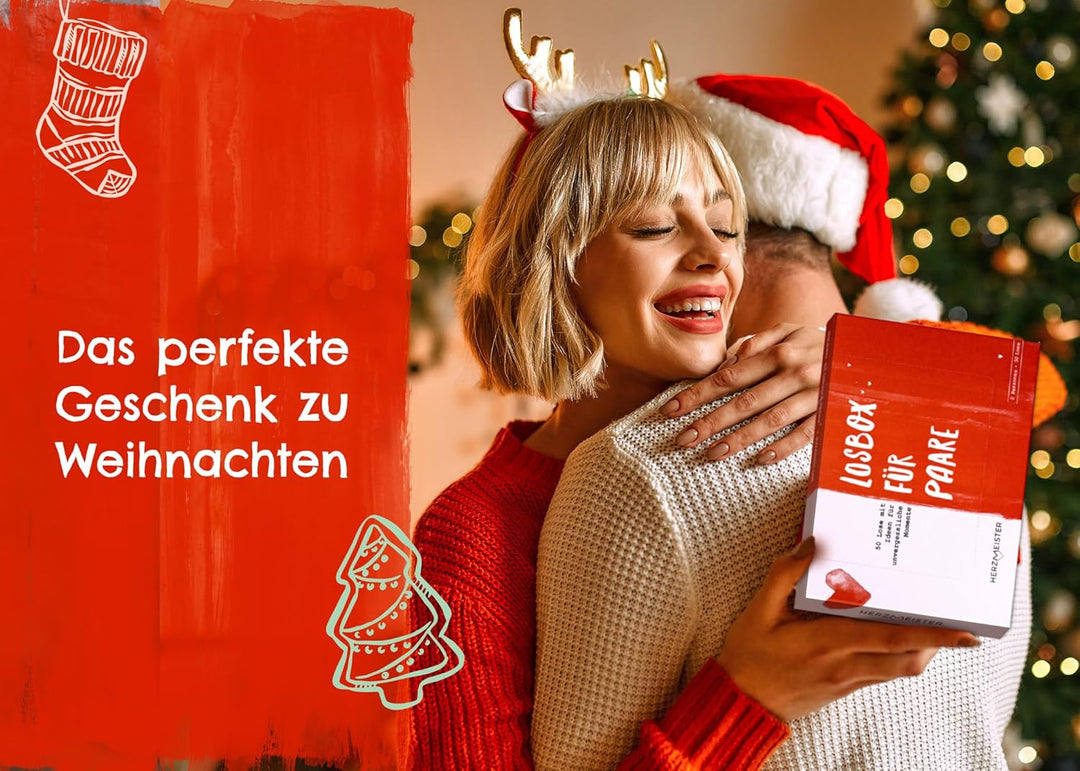 Losbox für Paare - Das Geschenk für unvergessliche Momente - 50 Lose mit Ideen für Spiel, Spass & vi