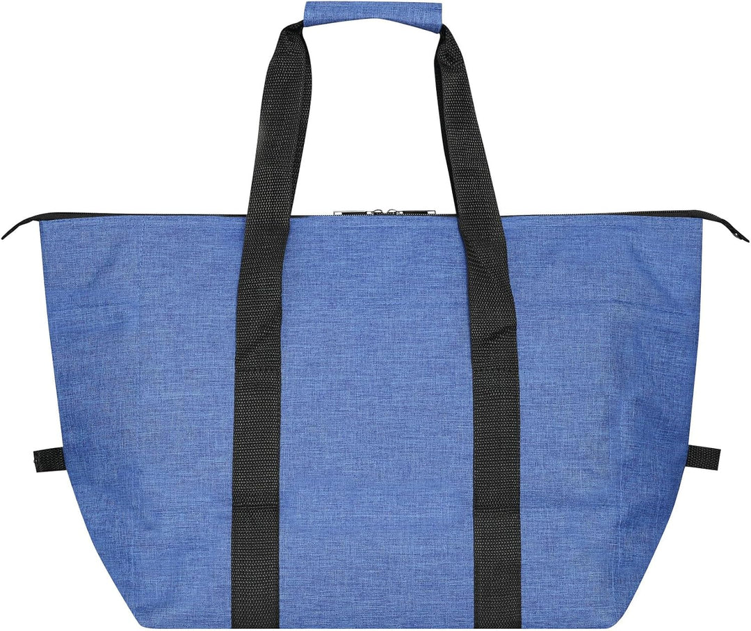 Faltbare Kühltasche Gross ca. 38x19x26cm (17L) – Robuste Isoliertasche für Einkauf & Camping, Thermo