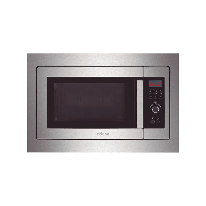 Edesa EMW-2020-IG X Einbau-Mikrowelle (integriert, Grillmikrowelle, 20 l, 700 W, Drehknöpfe, Edelsta