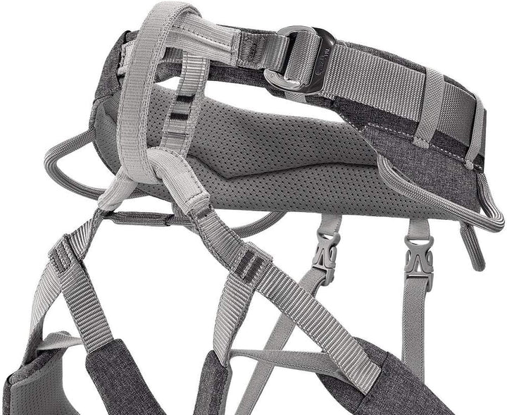 PETZL Unisex Sama Klettergurt, 84-92 cm Grau, 84-92 cm Grau