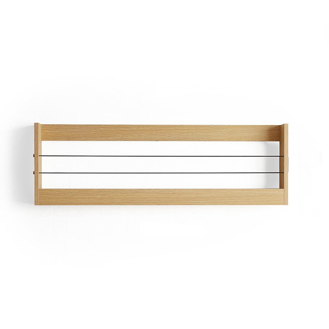 TOMYEUS bücherregal Hölzerne Bücherregal Mehrzweck Wandhänge-Bücherregale Wandlager for Wohnzimmer,