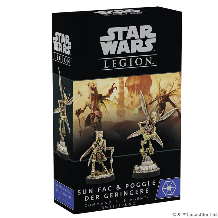 Atomic Mass Games, Star Wars: Legion – Sun Fac & Poggle der Geringere, Commander- und Agent-Erweiter