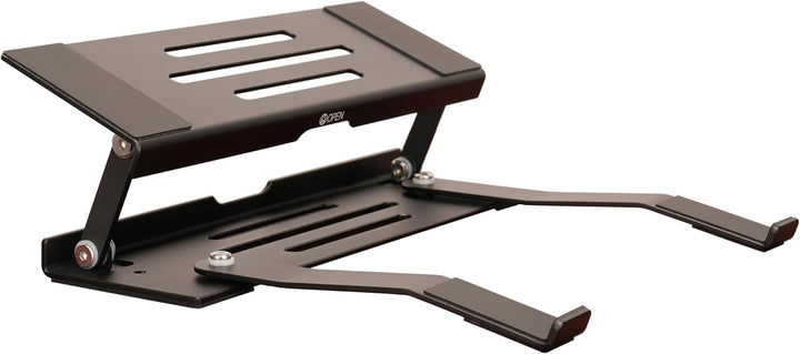Aluminium 3-in-1 Laptopständer, klappbar, verstellbar, mit Kühlung, integrierter Aufbewahrungsbox, L