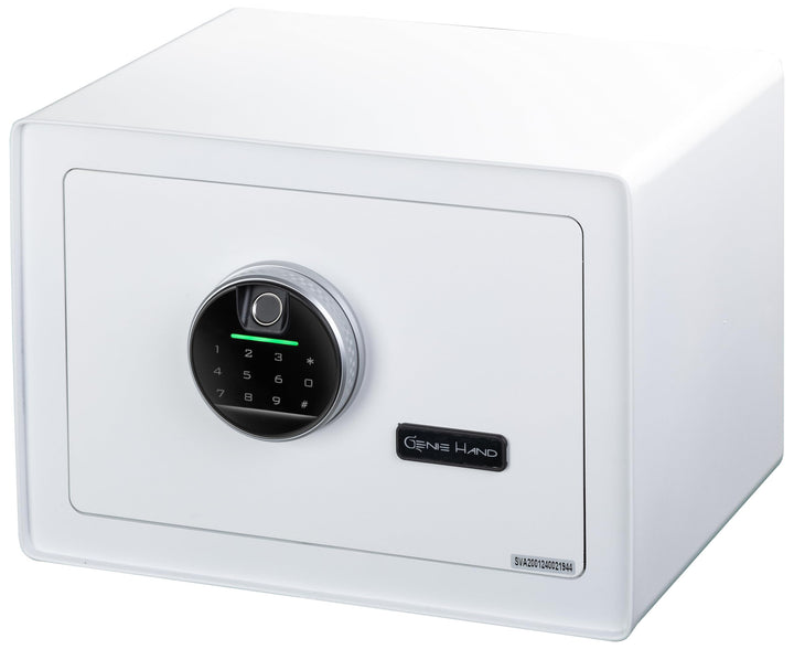 Genie Hand | Digitaler Safe mit Fingerabdruck und Schlüssel, Touchscreen, Anti-Bounce Sicherheitssys