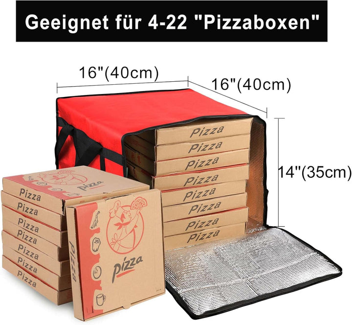 musbus Isolierte Lebensmittel-Liefertasche Kühltaschen halten Lebensmittel warm Gastronomie Therma f