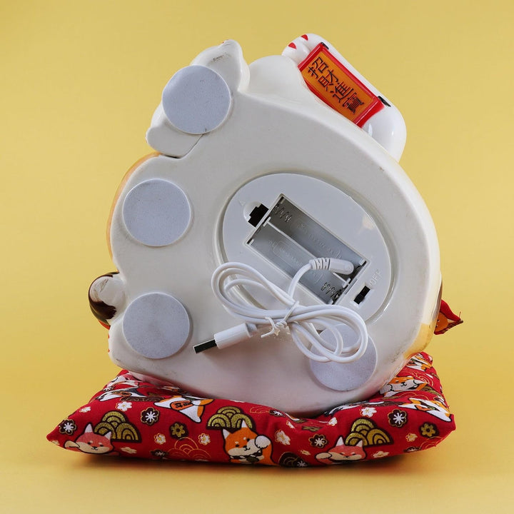 Freak Scene Glückskatze - Maneki-Neko - Winkekatze aus Porzellan 21,5 cm weiss - Maneki Neko 03 21,5