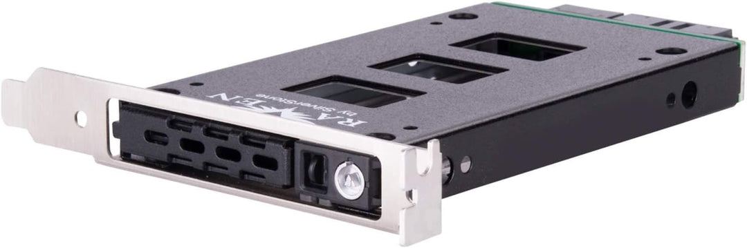 SilverStone Technology EXB02, 2,5-Zoll (9.5mm)-SAS-12-Gbit/s-oder-SATA-6-Gbit/s-zu-Erweiterungskarte