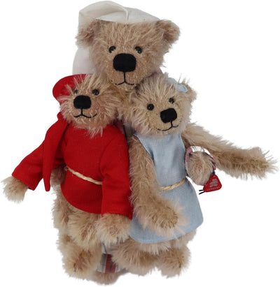Clemens Teddy Gute-Nacht-Geschichte 28 cm limitiert mit Kindern