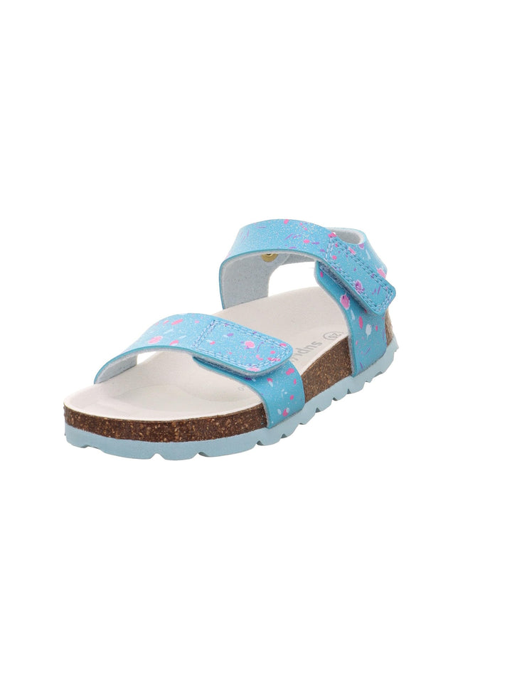 Superfit Mädchen Fussbettpantoffel 1-000123 Hausschuhe 24 EU Blau 8020, 24 EU Blau 8020