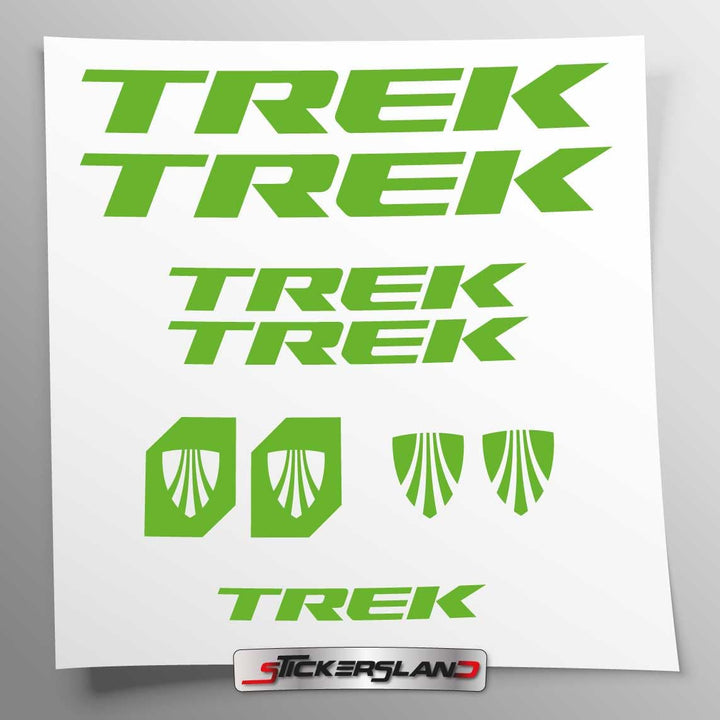Stickersland® Aufkleber-Set kompatibel mit Rahmen MTB Mountainbike und Helm | Decals Aufkleber für F