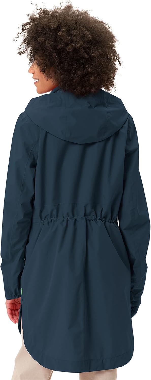 VAUDE Women's Mineo 2.5L Coat - Regenmantel für Damen - wasserdicht, winddicht und atmungsaktiv 40 d
