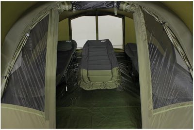 Lucx Leopard Bivvy Angelzelt Personen Karpfenzelt 2 bis 3 Mann Anglerzelt Carp Dome Fishing Tent 10.