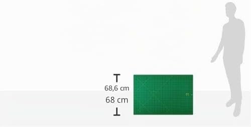 Prym 611382 Schneideunterlage cm/inch-Einteilung, 90x60cm Single, Single