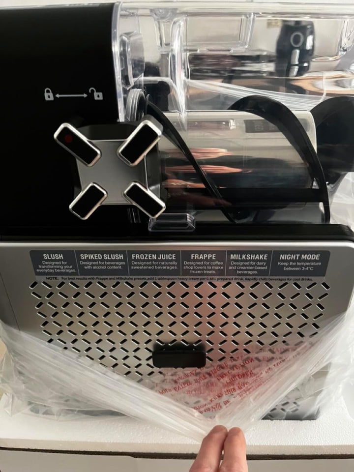 Slush Eismaschine SIM-200.1.9 2,2L Auto-Clean Funktion Softice Maschine 200W Temperaturanzeige