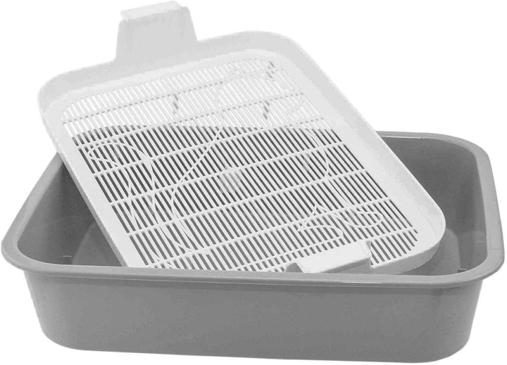 4Big.fun 2x Set Erste Katzentoilette Schalentoilette Katzenklo - perfekt für Kätzchen Katzenbabys Ju
