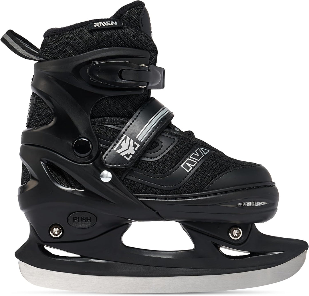 RAVEN Inline Skates Inliner für Kinder und Erwachsene OPTIONAL 2in1 mit Schlittschuhen verstellbar 3