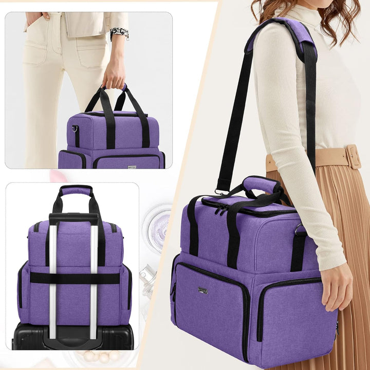 BAFASO Kosmetik Organizer Tasche, Make Up Tasche für Damen, Kulturtasche mit Grosser Kapazität, Kosm