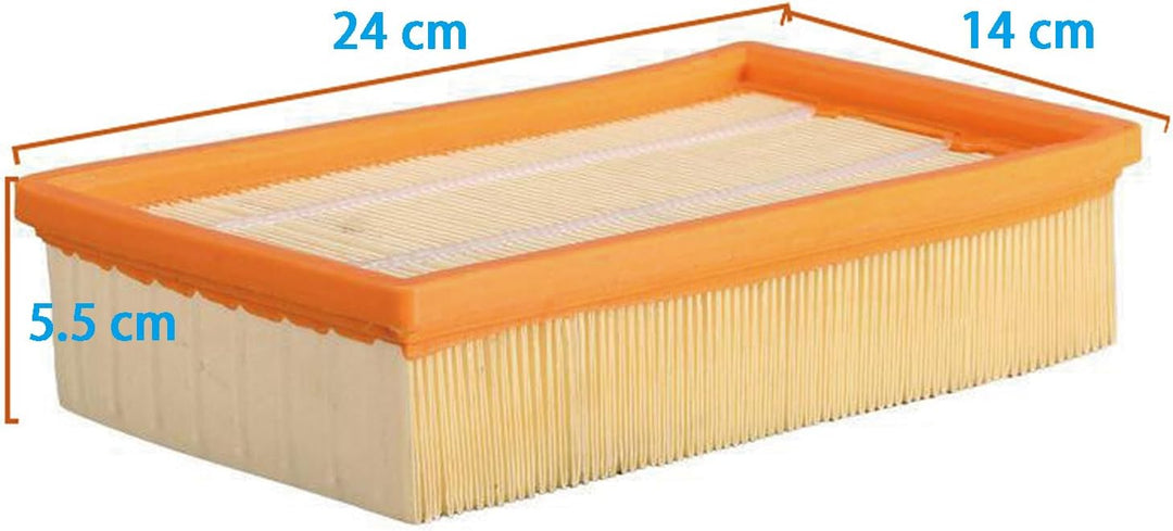 Filter Zubehör Kompatibel mit Bosch Nass-/Trockensauger GAS 35 L AFC/GAS 35 L SFC+ / GAS 35 M AFC/GA