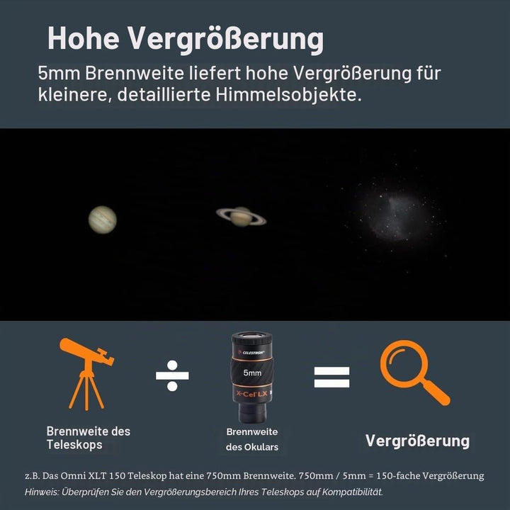 Celestron X-Cel LX Serie – 1,25&