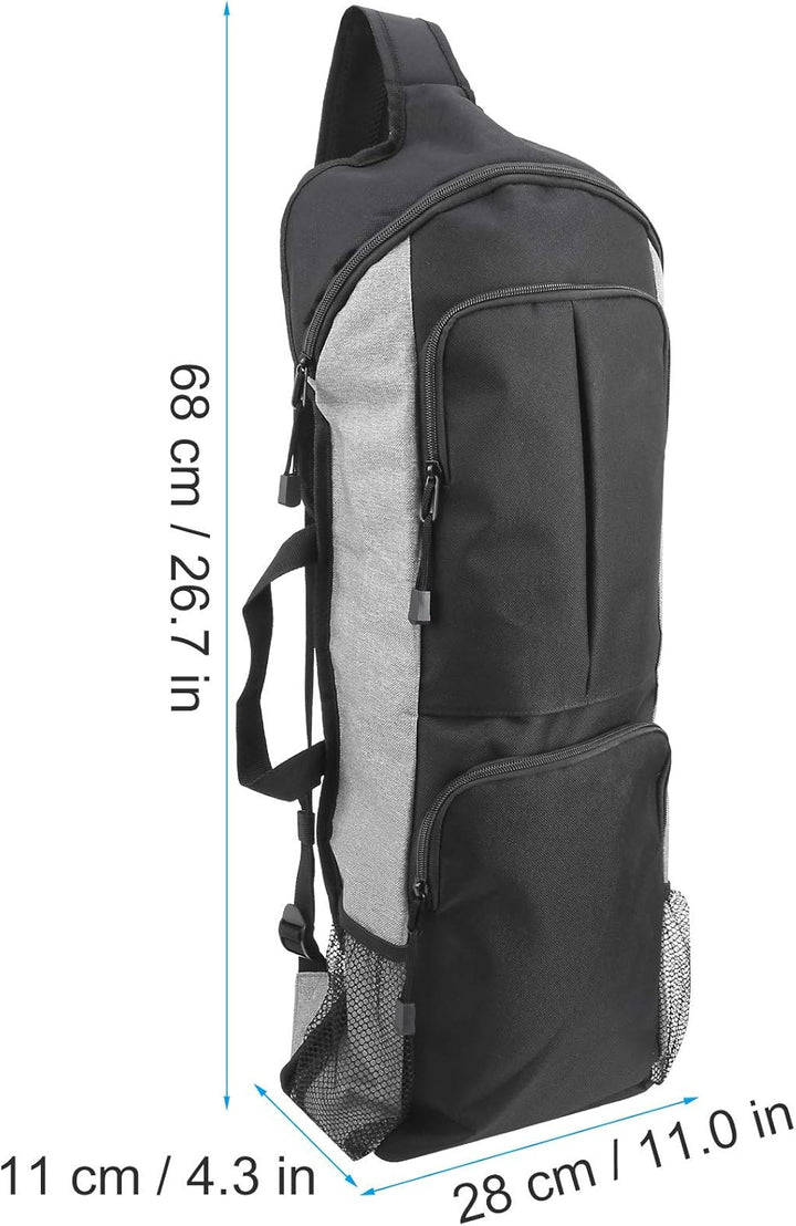 Keenso Yoga-Rucksack, Multifunktions-Yoga-Matten-Tasche Turnrucksack Yoga-Tasche mit grosser Kapazit