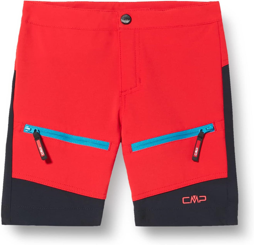 CMP Unisex Kinder Pants Stretch-Bermudashorts für Kinder 176 Fire, 176 Fire