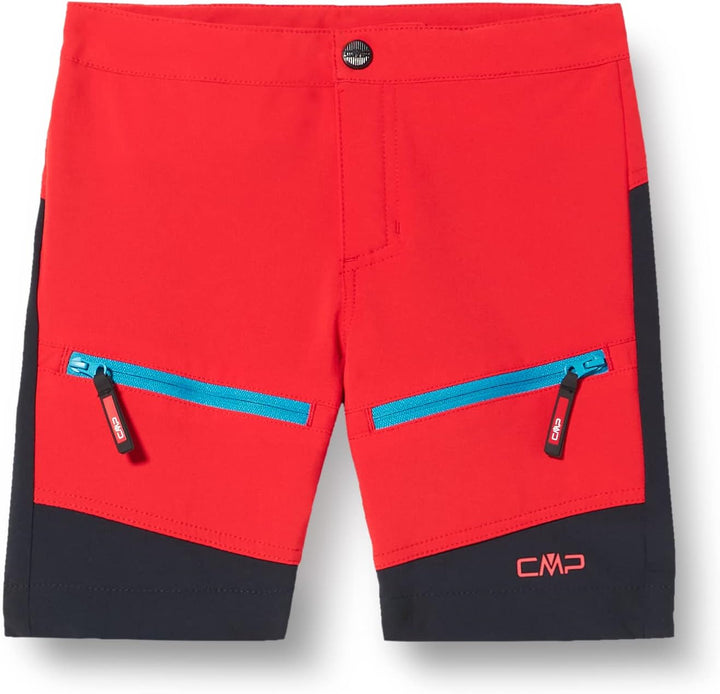 CMP Unisex Kinder Pants Stretch-Bermudashorts für Kinder 176 Fire, 176 Fire