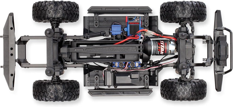 Traxxas TRX-4 Land Rover Defender mit Seilwinde, Schwarz, ohne Akku und Ladegerät 82056-84-BLK