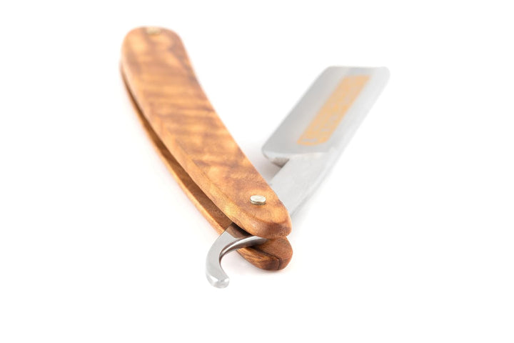 DOVO Rasiermesser Inox - Edelstahl Rasiermesser - 5/8 Zoll - Rundkopf - ganzer Hohlschliff - DOVO So