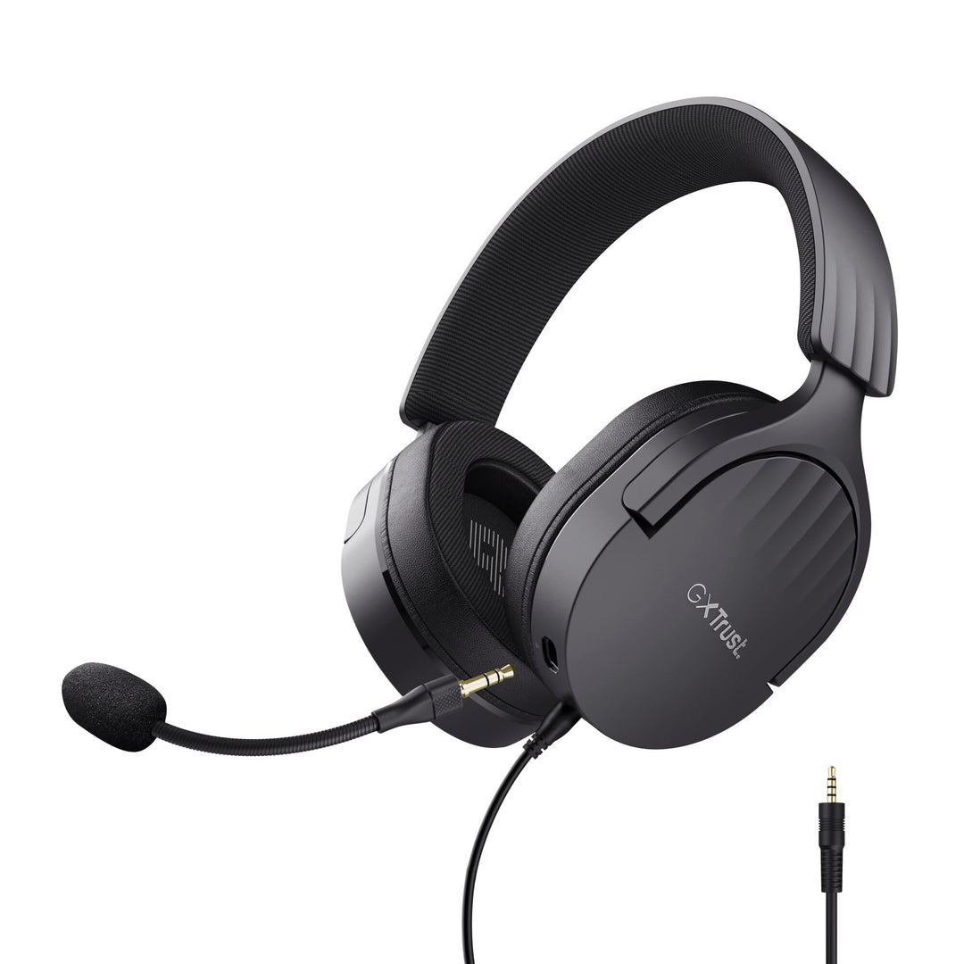 Trust Gaming GXT 489 Fayzo Gaming Headset, 85% Recyclingkunststoff, für PC, PS5, PS4, Xbox Series X|