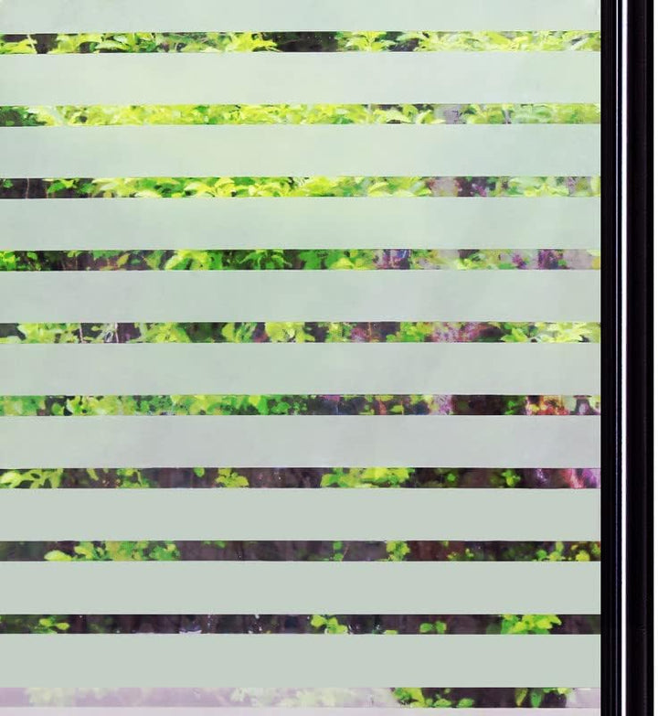 Qualsen Fensterfolie Selbsthaftend Blickdicht Sichtschutzfolie Fenster Milchglasfolie Klebefolie Fen