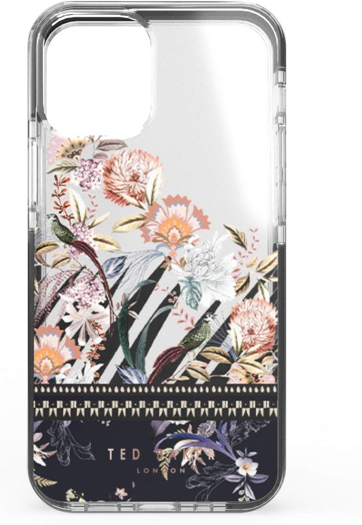 Ted Baker Decadence Anti-Shock Case for iPhone 12 Pro Max (2020) 6.7 Inch - Clear