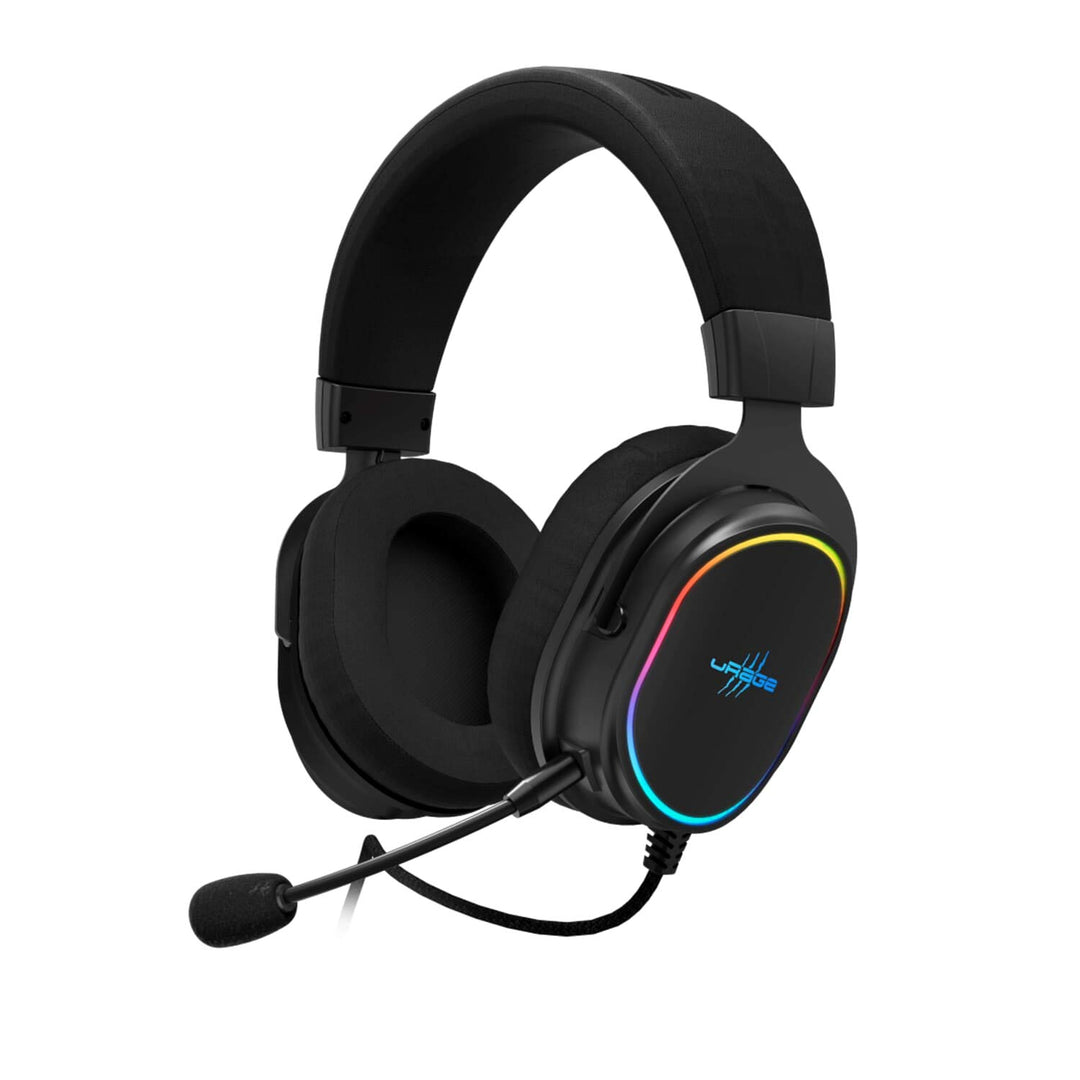 uRage Gaming-Headset „SoundZ 800.7.1“, kabelgebunden mit USB-Anschluss, schwarz