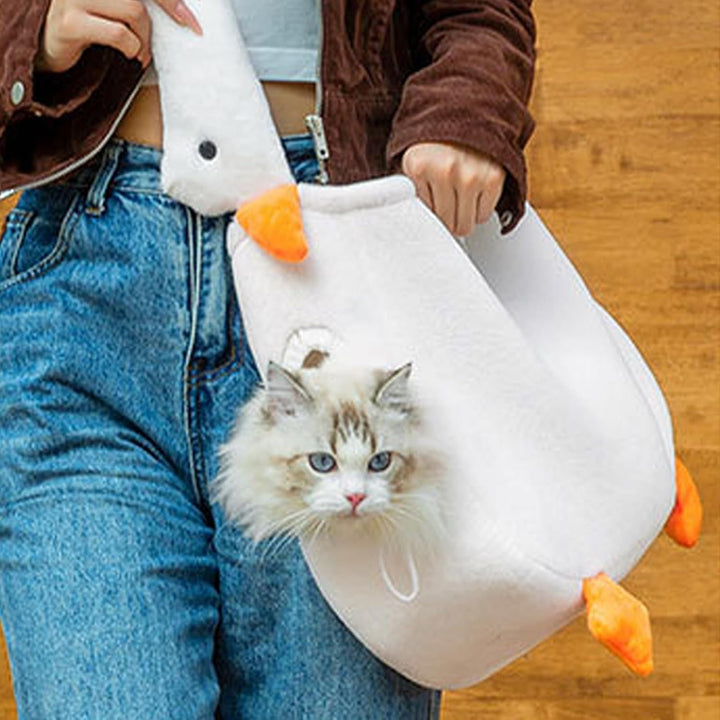 Reisetasche Für Hunde- Plüschtuch Reisetasche, Tragbarer Sicherheitsrucksack Gegen Entkommen, Hausti