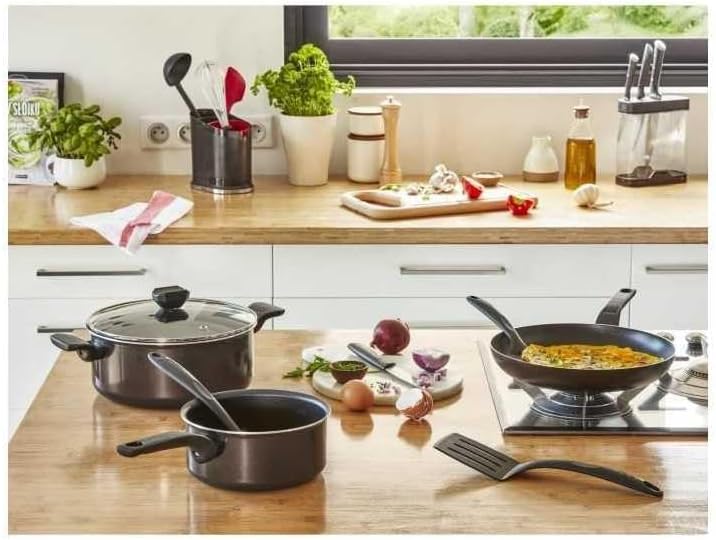 Tefal Easy Cook & Clean B5541902 Wokpfanne, 28 cm, antihaftbeschichtet, für alle Herdarten ausser In