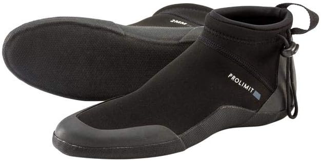 Prolimit Raider 2mm Neoprenanzug Schuh Schuh - Schwarz - Universeller runder Zehenschuh an unserem O