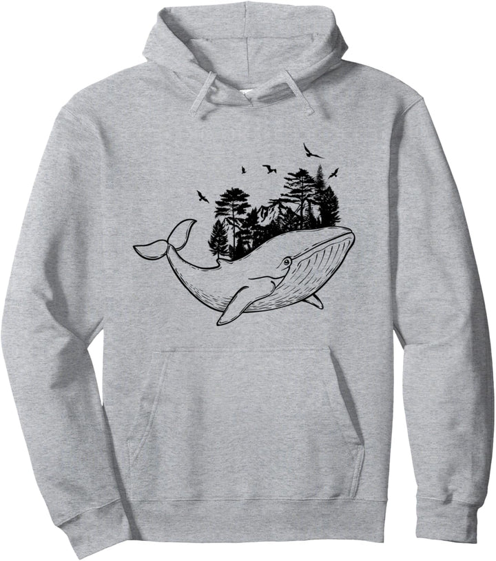 Rettet die Erde Umwelt Naturschutz mit Wal Umweltschutz Pullover Hoodie