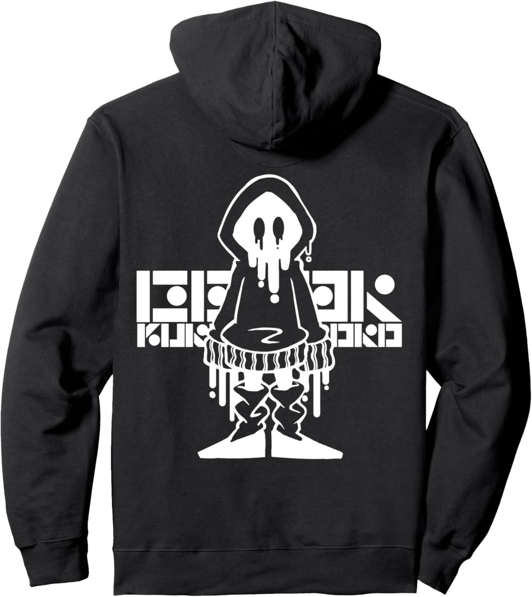 nog-T-0002-Schlammschwarz Pullover Hoodie