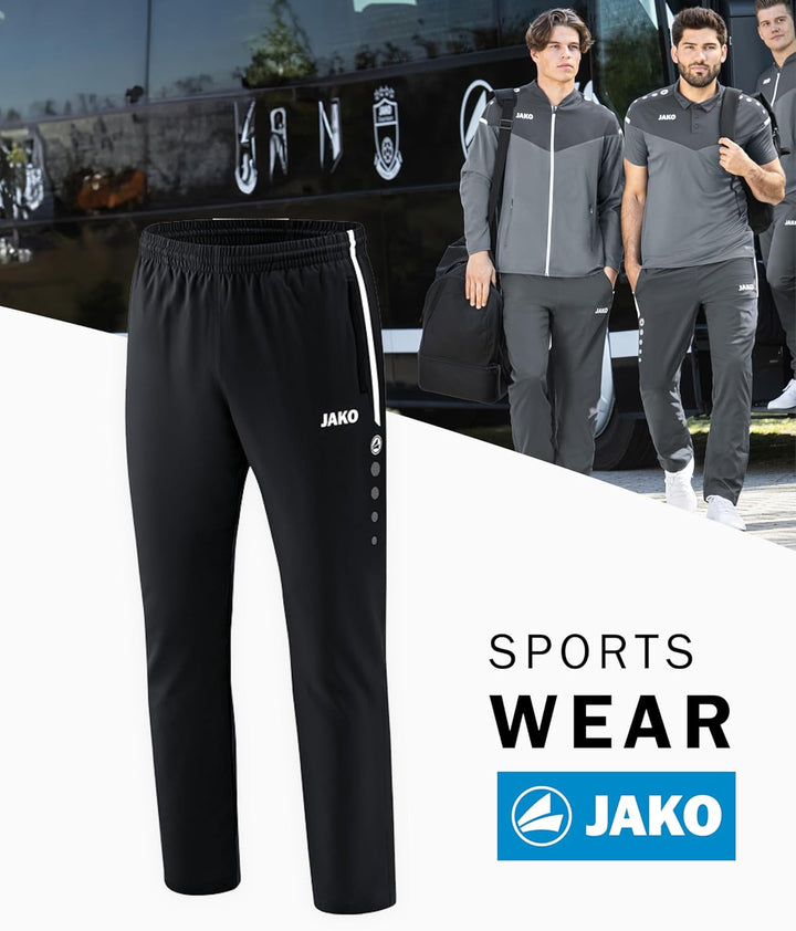 JAKO Herren Präsentationshose Competition 2.0 L Schwarz, L Schwarz