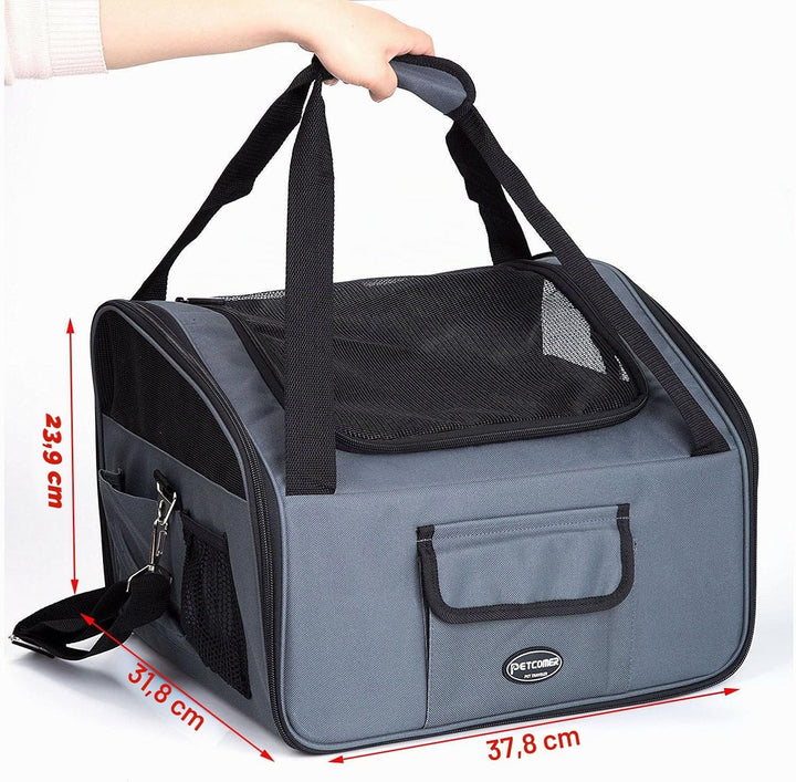 Autositz für Haustiere, faltbar, Transportbox für Hund/Katze