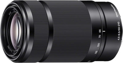 Sony SEL-55210 Tele-Zoom-Objektiv (55-210 mm, F4.5–6.3, OSS, APS-C, geeignet für A6000, A5100, A5000