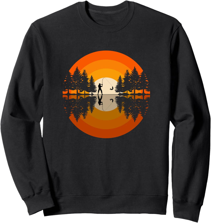 Angler Fischen - Outdoor Fischer Angeln Sweatshirt
