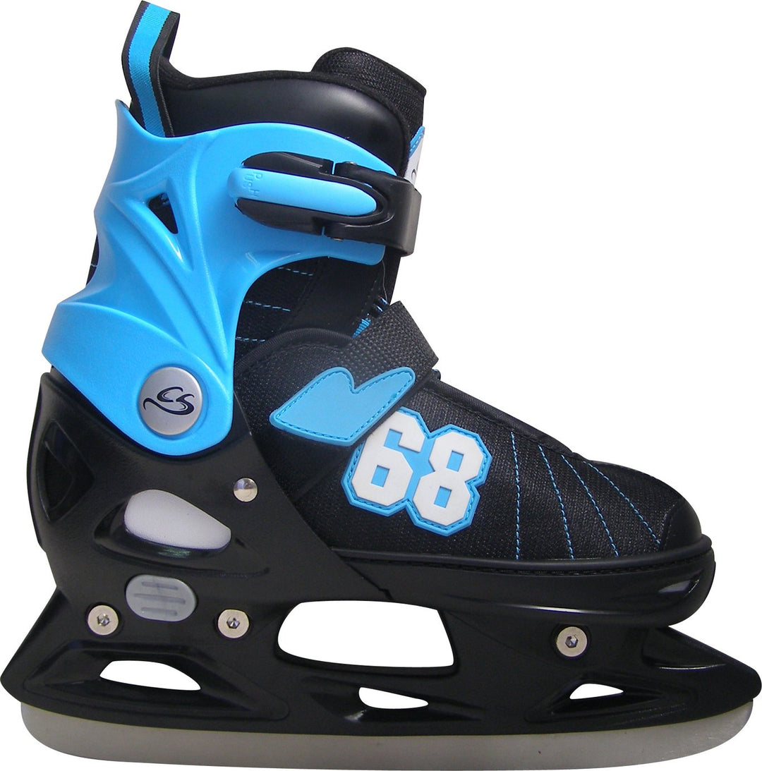 Cox Swain Kinderschlittschuhe Goal Schwarz XS (29-32), Schwarz XS (29-32)