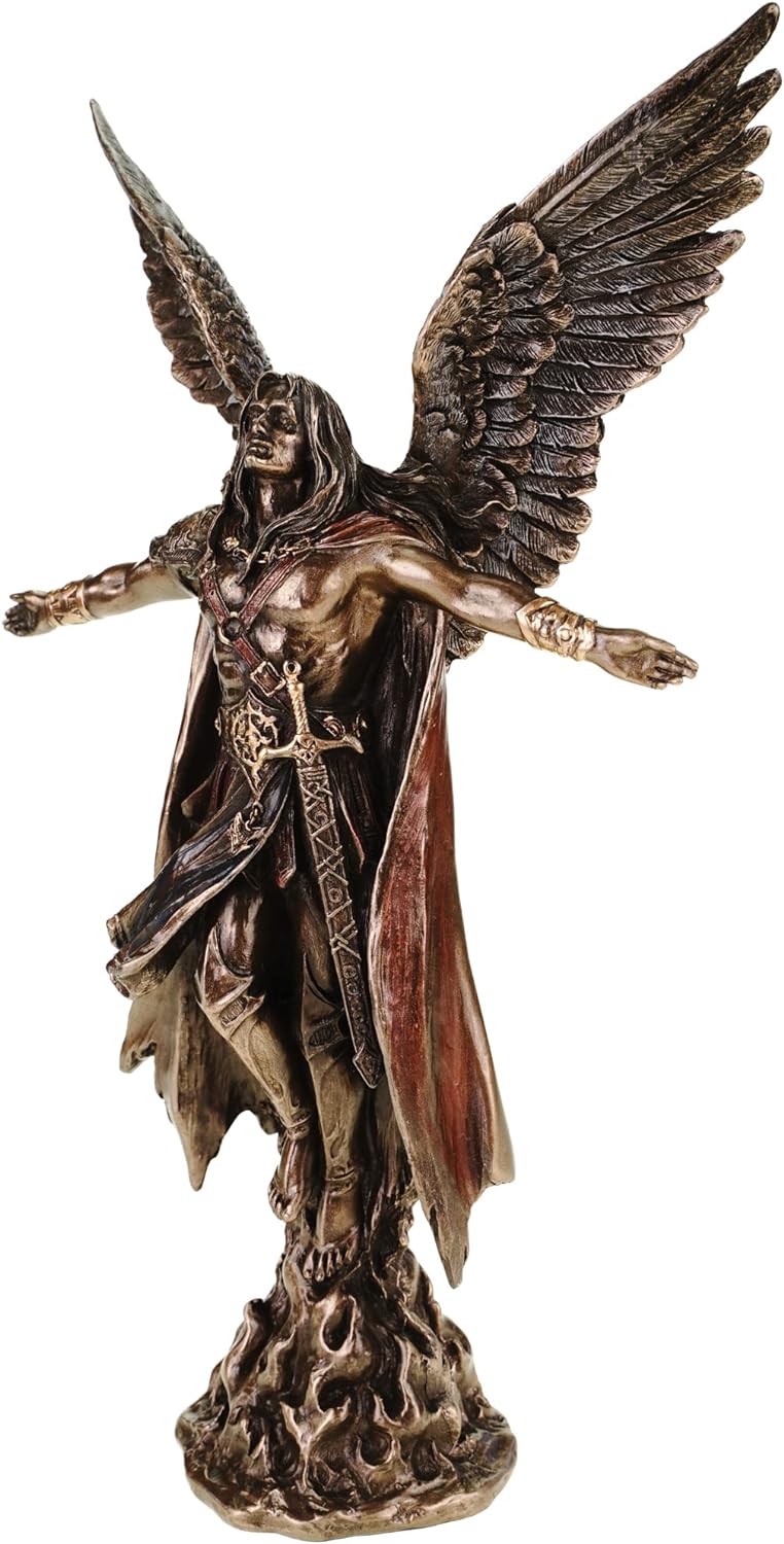 Veronese Erzengel Uriel Skulptur Figur Engel 28 cm Archangel Engel Seraphim