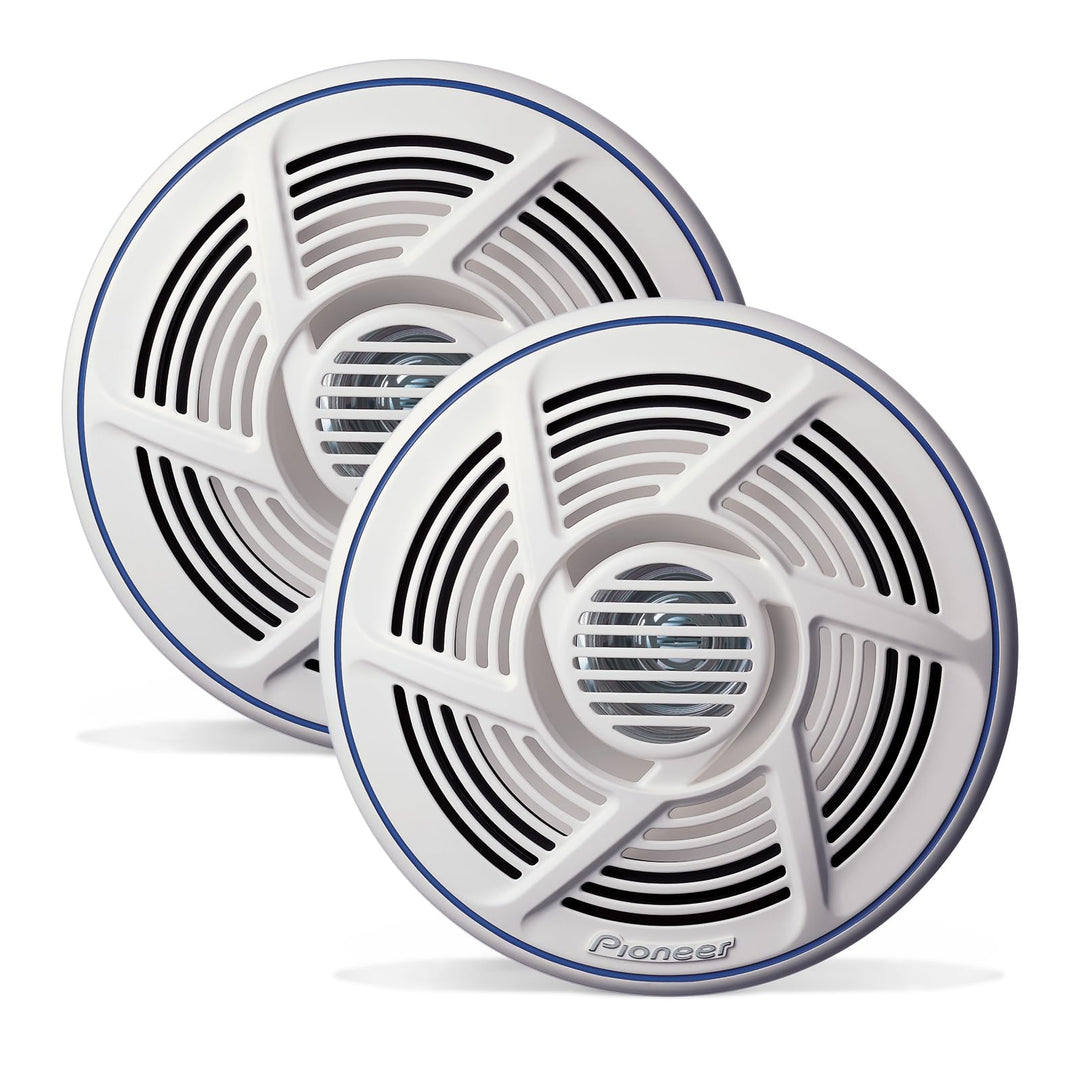 Pioneer TS-MR1600 Marinetauglicher Doppelkonus Outdoor Lautsprecher (100 W), 16 cm, Eingangsnennleis